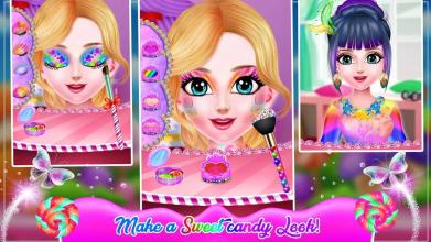 Candy Girl Makeup Beauty Salon - Party Makeover截图3