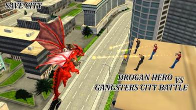 Flying Dragon Fire Ball- Crime City shooting Games截图4