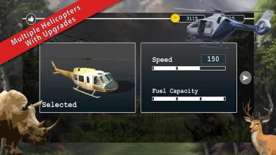 Helicopter Shooting Simulation: Sniper Hunting 3D截图2