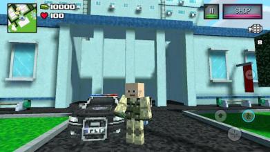 Cube Gun 3D - Free Mine FPS截图3