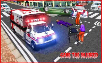 Ambulance Rescue City Duty Game截图2