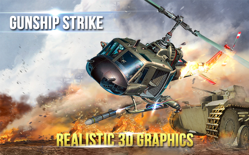 Airstrike Gunship Battle截图1