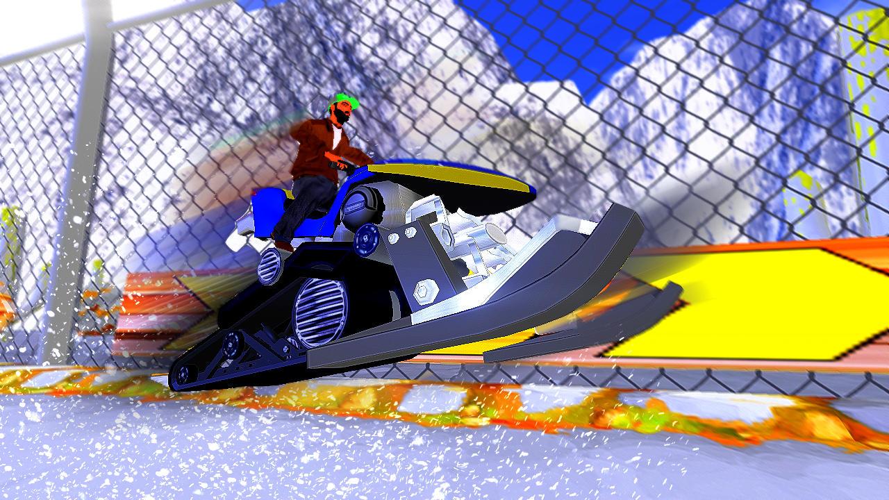 Snow Jet: Sledge Ride and Jumping Adventure 2018截图1