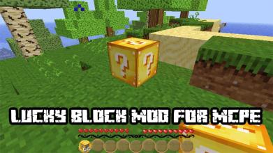 Lucky block Mod for MCPE截图3