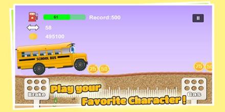 Mcqueen kids cars Hill climb racing截图4