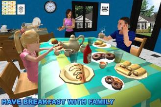 Virtual Police Dad Life: Happy Family Game截图3