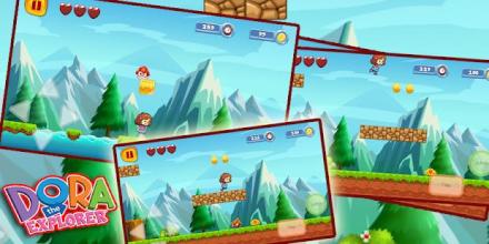 Run Dora in Jungle Adventure - Mania Explorer截图2