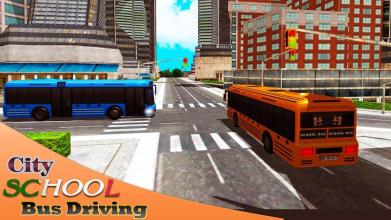 City School Bus Driving截图1