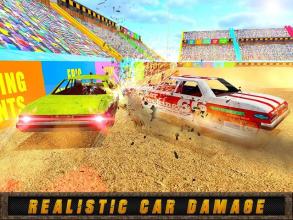 Demolition Car Derby Racing 3D截图3