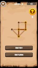 One line puzzle games string art截图3