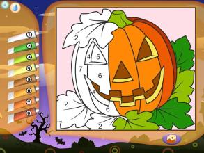 Color by Numbers - Halloween截图2