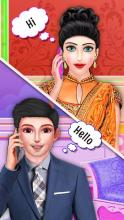 Indian Fashion Stylist: Makeup spa & dress-up 2018截图2