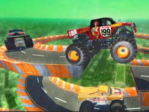 Real Monster Truck Stunts-Impossible Tracks Game截图5