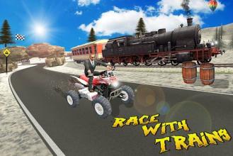 Train vs Super Nitro Bike Racing Challenge截图4