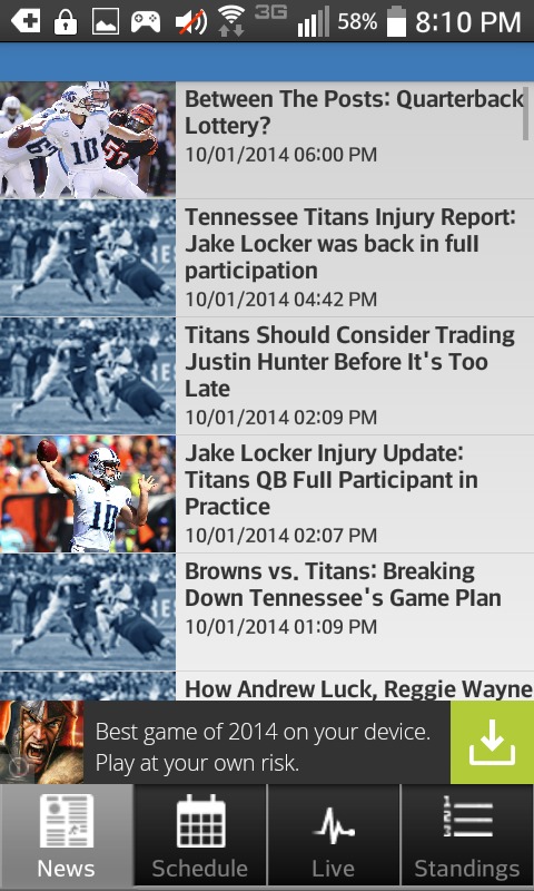 Tennessee Football截图1