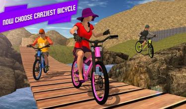 BMX Offroad Bicycle rider Superhero stunts racing截图4