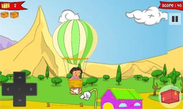 Little Dora Ballon Adventures - dora game free截图4