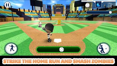 Baseball Strike 3D: Zombie Smasher - Undead Killer截图3