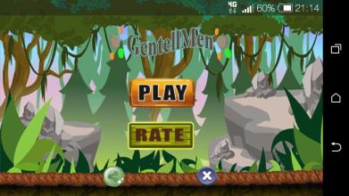 Adventure GentellMen Run Game截图1