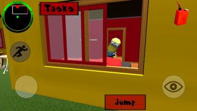 Hello Minion Spooky Neighbor 3D截图5