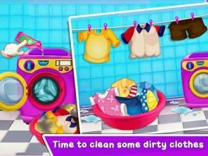 Baby Girl Cleaning Home - Keep Your House Clean截图2