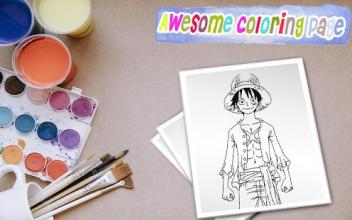 Coloring manga pirates book截图1