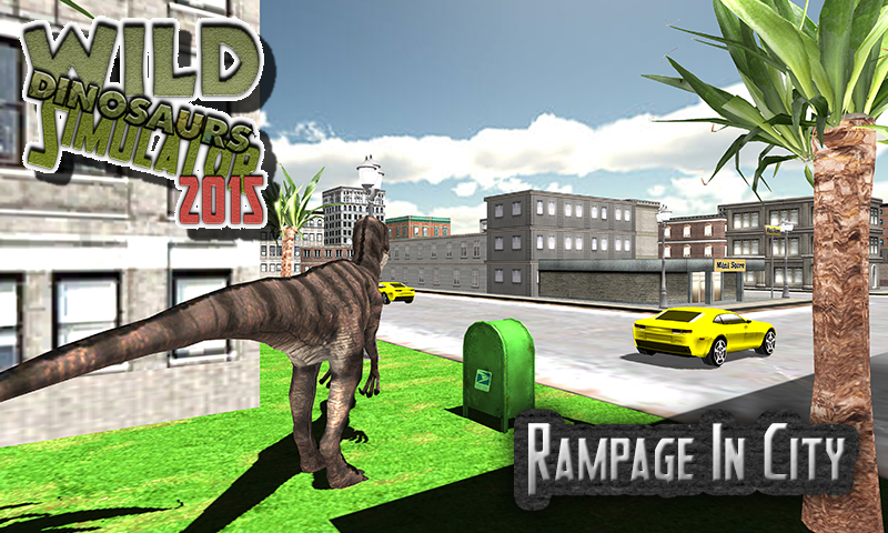 Wild Dinosaur Simulator 2015截图4