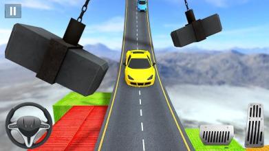 98% Impossible Car Tracks Stunts Driving Simulator截图1