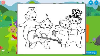 teletubbies for coloring截图4