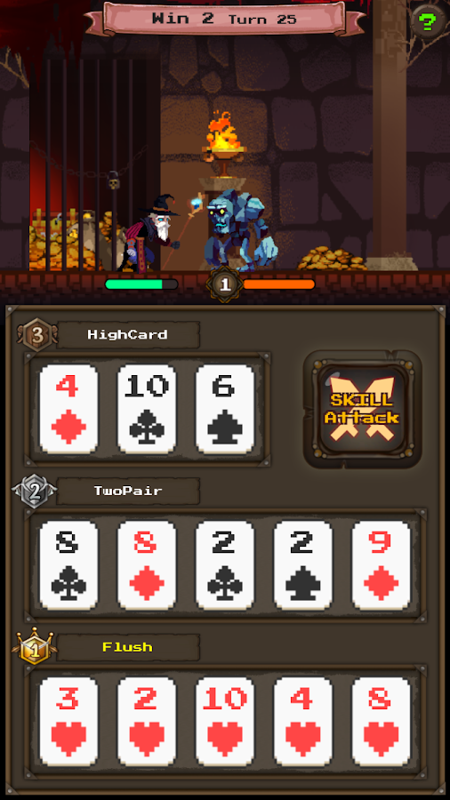 Cards Order Wizard : Solitaire Card Puzzle RPG截图4