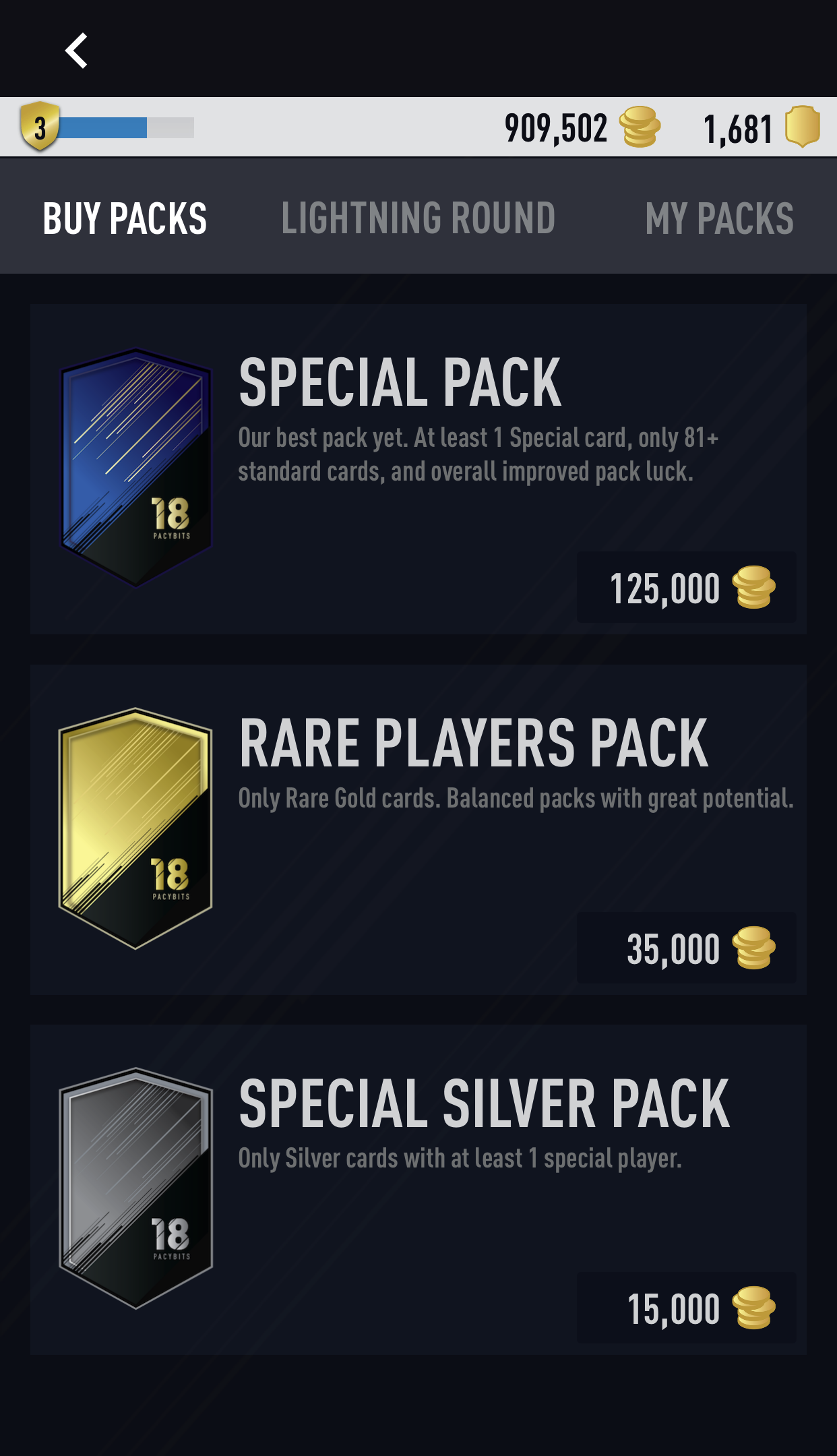 FUT 18 PACK OPENER by PacyBits截图5