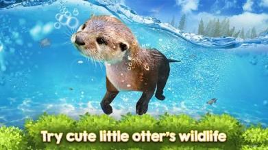 Otter Wildlife Survival Simulator 3D截图4