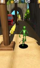 Green Alien Popoy : dame tu cosita runner截图2