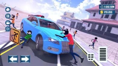 Stickman Destruction Car Driving 3D: Annihilation截图5