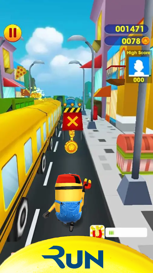 Banana Minion : Subway legend Rush截图3