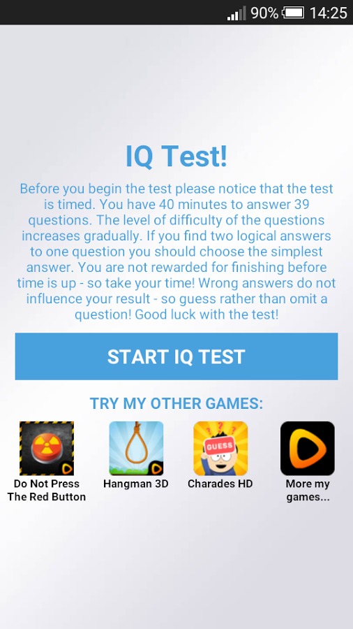 Mensa IQ Test截图1