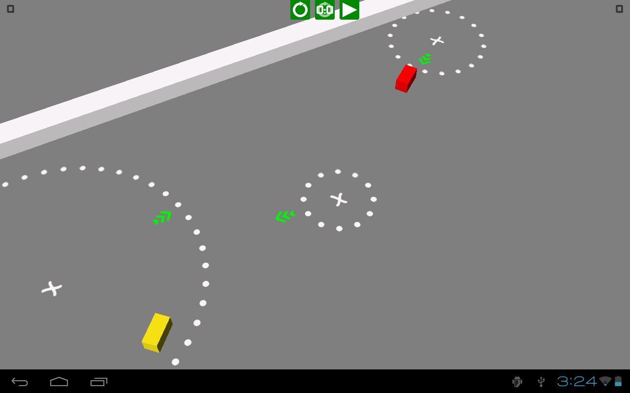 Brick Racer: Two Player Racing截图5