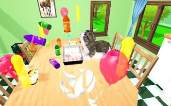 Kitten Cat Craft Simulator :Cute cat in Kids Room截图2