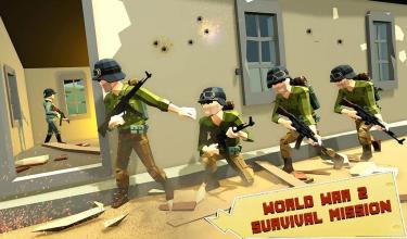 US Army Call of WW2 Battleground World War Games截图5