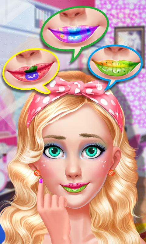 Fruity Lipstick Maker Salon截图2