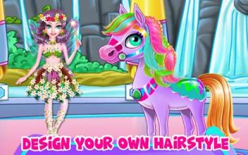 Fairy Horse Braided Hairstyles截图1