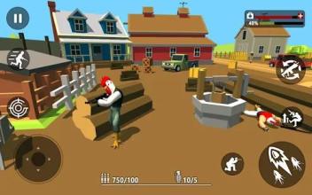 Pixel Chicken : FPS Gun Shooter截图4