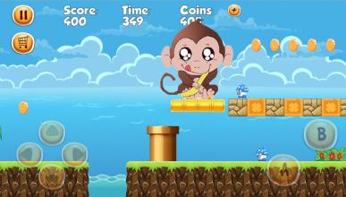 Funky Monkey Course de singe banana截图4