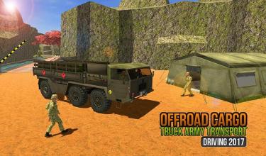 US Offroad Army Truck Driving Army Vehicles Drive截图4