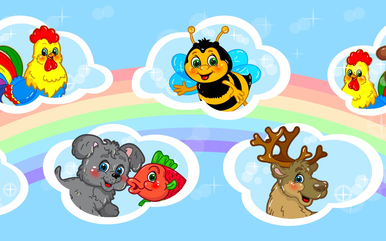 Animal puzzles Free 1+截图2