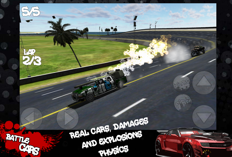 Battle Cars Action Racing 4x4截图4