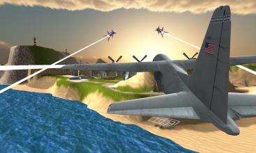 Bomber Plane Simulator 3D截图3