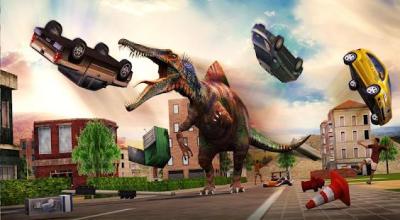 Dino City Rampage Hunting 3D World Simulation 2018截图4