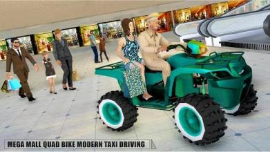 Shopping Mall ATV Quad Bike Radio Taxi Games截图1