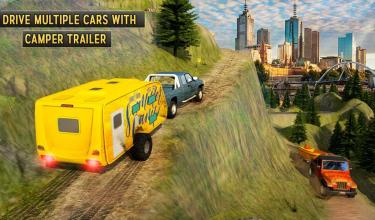 Camper Van Driving Truck 2018-Virtual Family Games截图4